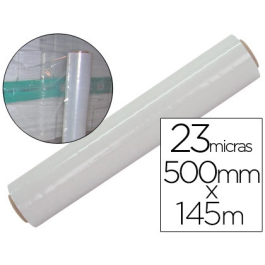 Q-connect Film Extensible Manual Ancho 500 mm Largo 145 mt Espesor 23 micras Transparente Precio: 9.99193316. SKU: B1FJ4ZMD5S