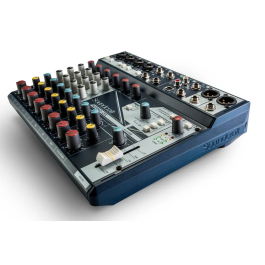 SOUNDCRAFT Notepad 12Fx Mesa de Mezclas Compacta con Interfaz USB y Procesamiento Digital Lexicon