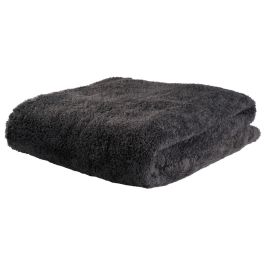 Day Manta de Vellón de Peluche 150x200 cm Gris Oscuro Beige 250g