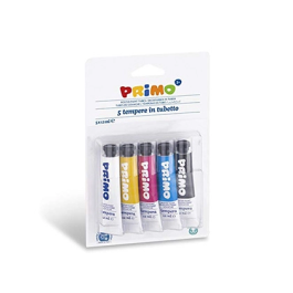 Primo Tempera en Tubo Aluminio 12 ml, 5 Colores Surtidos Precio: 4.49999968. SKU: B12JARXJ3Q