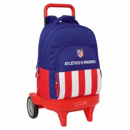 Mochila Safta Grande Con Ruedas Compact Evolution Extensible Atletico De Madrid 450x330x220 mm Mochila Safta Grande Con Ruedas Compact Evolution Extensible Atletico De Madrid 450x330x220 mm
