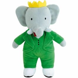 Jemini Peluche Elefante Babar 20 cm - Muñeco Suave, Fiel Representación del Rey de los Elefantes