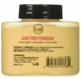 Polvos Fijadores de Maquillaje J.Cat LUXE PRO POWDER BANANA 42 g