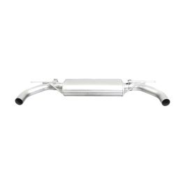 Remus REM9560171500 Escape Trasero Duplex L/R con Homologación CE para Faldón Original Acero Inoxidable Aumento Rendimiento