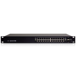 Ubiquiti Networks ES-24-250W switch Gestionado L2/L3 Gigabit Ethernet (10/100/1000) Energía sobre Ethernet (PoE) 1U Negro Precio: 2222.89000054. SKU: B1396S5BFC