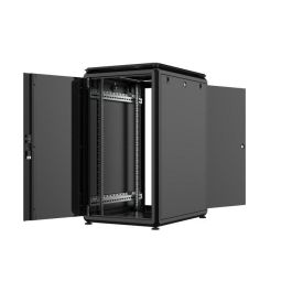 Lanview Armario Rack Autoportante 20U 19 pulgadas 600x800mm para Servidores y Cableado con Puerta de Cristal Frontal Lanview Armario Rack Autoportante 20U 19 pulgadas 600x800mm para Servidores y Cableado con Puerta de Cristal Frontal