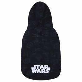 Star Wars Sudadera para Perro con Diseño de Darth Vader, Algodón Cepillado, Color Negro, Talla XXS