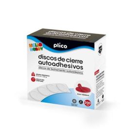 Plico Disco de Cierre Velcro Autoadhesivo 20 mm Diámetro Rojo Caja de 200 Unidades, Homologación OEKO-TEX Precio: 18.49999976. SKU: B15AQFKK2M