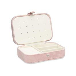 Joyero Rectangular Rosa Giftdecor 16x6x11 cm - Terciopelo (12 Unidades) Joyero Rectangular Rosa Giftdecor 16x6x11 cm - Terciopelo (12 Unidades)