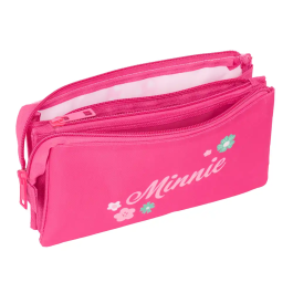 Safta Portatodo Triple Minnie Mouse 22x12x3cm