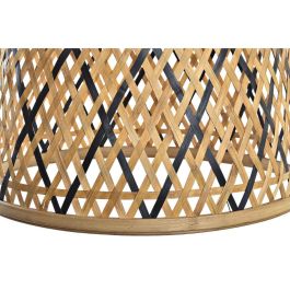 Lampara Techo Tropical DKD Home Decor Marron Negro 41 x 39 x 41 cm Lampara Techo Tropical DKD Home Decor Marron Negro 41 x 39 x 41 cm