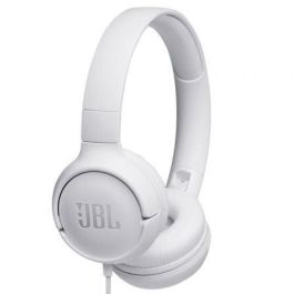JBL JBLT500WHT Auriculares On-ear Tune 500 Blancos con Micrófono, Jack 3.5mm, Sonido Pure Bass y Diseño Plegable Precio: 27.50000033. SKU: B1FQML2HYM