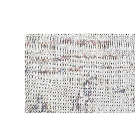 DKD Home Decor Alfombra Árabe Blanco Multicolor 230x160 cm Algodón Poliéster 1200 gsm