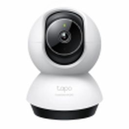 Tp - link Tapo TC72 Cámara Seguridad WiFi 360° 2K, Visión Nocturna, Detección IA, Alarma Luz/Sonido, Control Voz