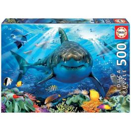 Puzzle 500 piezas gran tiburón blanco Puzzle 500 piezas gran tiburón blanco Precio: 8.39256. SKU: B17WLVVDS3