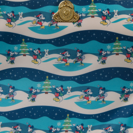 Loungefly Bolso bandolera Mickey Holiday Disney