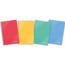 IMPREX Cuaderno Espiral Tapa PP Folio 80H 90 Gr Cuadrícula 4x4 Colores Surtidos (Pack 4 Unidades) (4 Unidades) Precio: 6.9900006. SKU: B19PQCCX3X