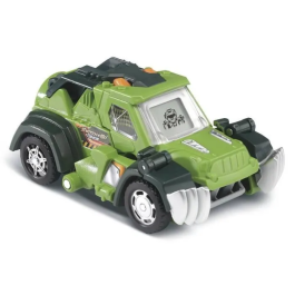 Vtech Drex Super T-Rex (Jeep) Switch & Go Dinos Juguete Transformable en Jeep, Pantalla LCD con Sonidos y Luces