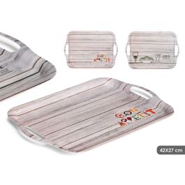 Bandeja de Melamina Kinvara 42x27 cm, Surtidos Dinner - Verde, Gris, Rojo, Naranja (18 Unidades) Precio: 58.49999947. SKU: B1692PN4T6
