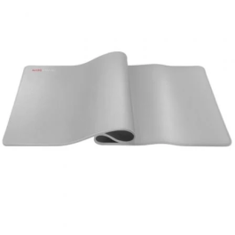 Mars Gaming MMPXL Alfombrilla XL 800 x 300 x 4mm Plata para Escritorio, Nanotextil, Caucho Natural, Plata, 4mm