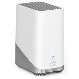 Eufy HomeBase 3 Estación Central Inteligente de Seguridad con IA BionicMind, Almacenamiento Ampliable hasta 16TB y Detector de Rostro, Blanco