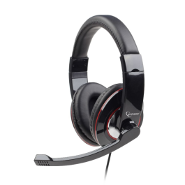 GEMBIRD MHS-001 Auriculares Alámbrico Diadema Música Negro Precio: 11.49999972. SKU: S5600230