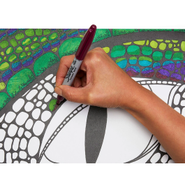 Sharpie Rotulador Permanente Fino Blister 24 Unidades Colores Surtidos