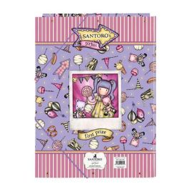 Carpeta Carton Folio Gomas Solapas Safta Gorjuss Fairground 260x25x335 mm