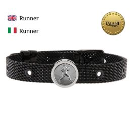 Pulsera Unisex Runner Talent Jewels TJA-1-19-03-2-235 Negro