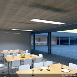Panel LED Superslim 42W 2650Lm 63Lm/W 6000K 120x30cm Ultra Fino 12mm CRI 80 Marco Aluminio IP25 Ref. HO-PAN120030042W-CW