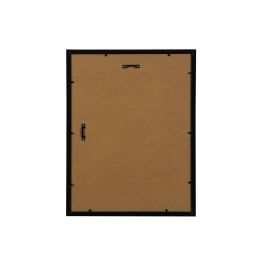 Portafotos Versa Negro Madera MDF Vintage Portafotos Versa Negro Madera MDF Vintage