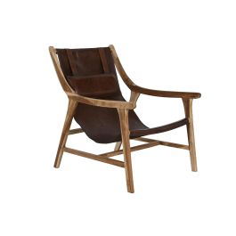 Butaca Item Home DKD Home Decor Natural Marron Oscuro 86 x 86 x 68 cm Precio: 462.95000026. SKU: B1288S7MRL