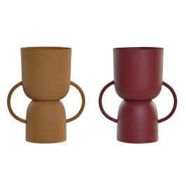 Jarron Urban DKD Home Decor Terracota Mostaza 13 x 24 x 20 cm (4 Unidades) Precio: 63.78999968. SKU: B128F8HXNE