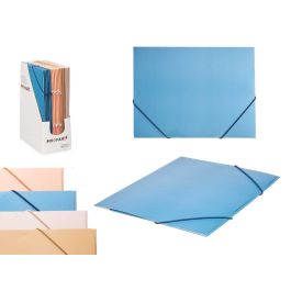 Carpeta Pincello con gomas, colores neutros, 23.5x31.5 cm (72 Unidades) Precio: 61.49999966. SKU: B1G49FPYX4