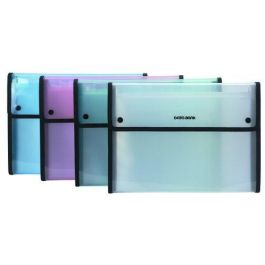 Clasificador Acordeon Databank Pp Transp. A4 12 Dptos.Ribete Y Broches Verde Precio: 7.99997308. SKU: B1DXLKA2TA