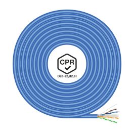 Bobina de Cable RJ45 UTP AWG24 LSZH CPR Dca Aisens A135-0663 Cat.6/ 305m/ Azul Precio: 134.89000019. SKU: B1E75B3TAC