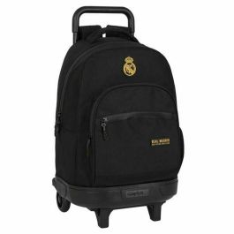 Mochila Escolar Real Madrid C.F. Negro 33 x 45 x 22 cm Precio: 41.50000041. SKU: B183KXMVQT