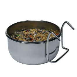 Ferplast Comedero Acero Sirio Para Loros 550 mL Ø 12,2 x h 5,8 cm Precio: 6.59000001. SKU: B1BJEB5WR8