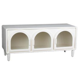 Aparador Alexandra House Living Blanco Madera 120 x 53 x 42 cm