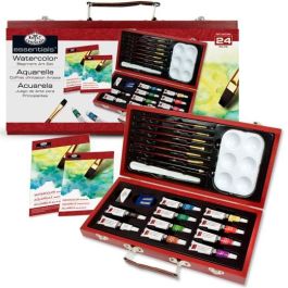 Royal Langnickel Set de Acuarelas para Principiantes 24 Piezas en Maletín de Madera con Accesorios y Guía Precio: 25.4999998. SKU: B13AHHWBD7