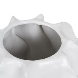 Jarrón Blanco Cerámica Decoración 33 X 33 X 48 cm