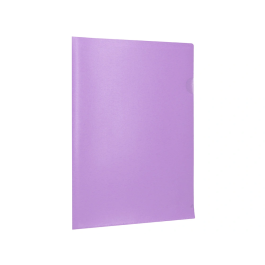 Liderpapel Dossier Uñero Polipropileno Opaco Lavanda con Capacidad para 20 Hojas, Formato DIN A4