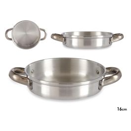 Sarten Aluminio Con Asas 16 cm Kinvara - Plata, Apto Gas y Horno, Apto Lavavajillas (Set de 12) Precio: 32.49999984. SKU: S3609495