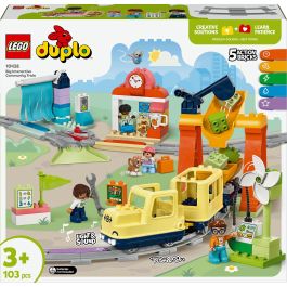 LEGO 10428 DUPLO My Town El Gran Tren Comunitario Interactivo - Juguete de Aprendizaje Temprano para 3 Años Precio: 136.68999982. SKU: B1JDSPDB6H