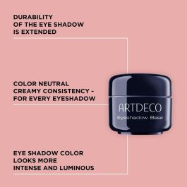 Artdeco EYESHADOW base | Prebase de Ojos Vegana Larga Duración para Sombras Anti-Pliegues con Vitamina E y Bisabolol 5 ml