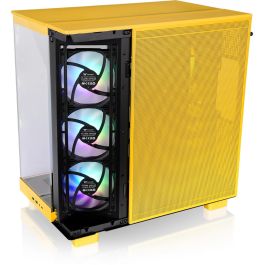 Thermaltake View 380 XL TG ARGB Midi Tower Amarillo con Iluminación ARGB