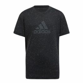 Camiseta de Manga Corta Infantil Adidas Negro Precio: 18.49999976. SKU: B137Z27B8X