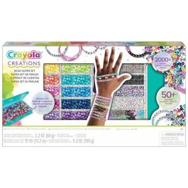 Crayola Creations Súper Set para Crear Letras y Joyas con Perlas, Hilos y Maletín - Juguete Educativo Niños +8 años Crayola Creations Súper Set para Crear Letras y Joyas con Perlas, Hilos y Maletín - Juguete Educativo Niños +8 años Precio: 26.49999946. SKU: B1GWVG28J5