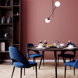 Opviq OPV-892OPV1931 Lámpara Colgante Lanus Metal/Vidrio Blanco/Negro 2xE27 Sin Bombilla