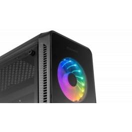 NOX NXHUMMERTGM Caja Semitorre ATX RGB USB3.0 Cristal Templado Negro